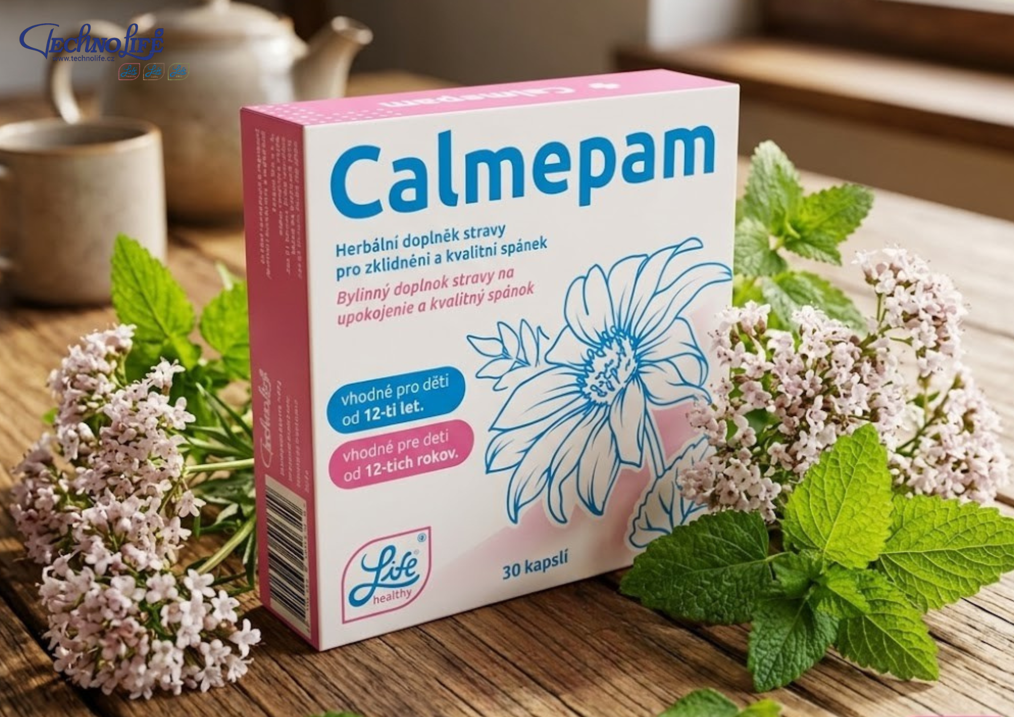 Calmepam: Promyšlený doplněk pro osobní večerní rutinu